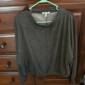 Cropped Grey Pullover